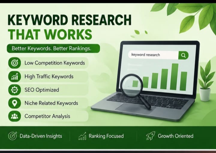 I will provide profitable low-competition keyword research and detailed competitor analysis