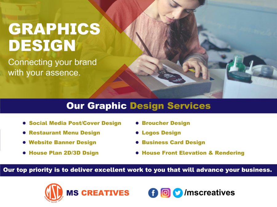 Provide Graphic Designing & House Planning Services in Affordable Price 