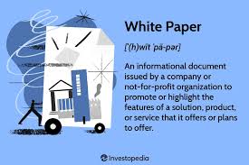 A captivating and informative Business Whitepaper 