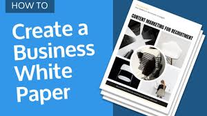 A captivating and informative Business Whitepaper 