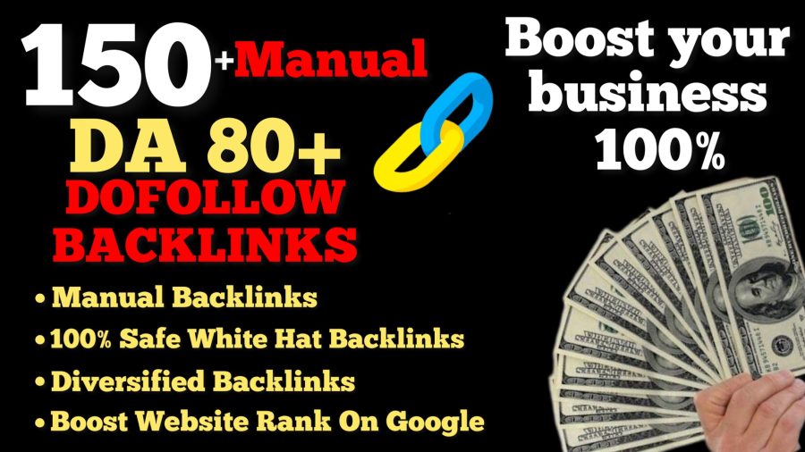 I will do 40 HQ WEB 2.0 DA80+ dofollow backlinks to rank your business on google search