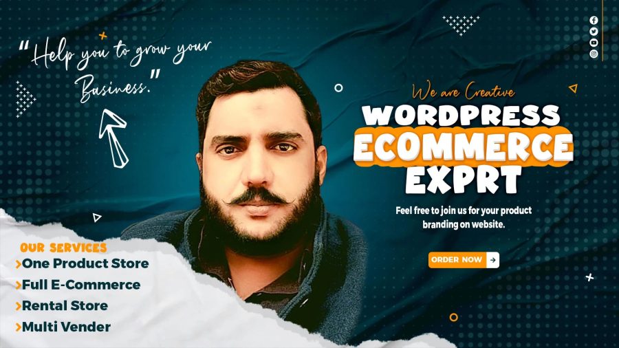 I will build ecommerce website, WordPress online store, woo commerce website