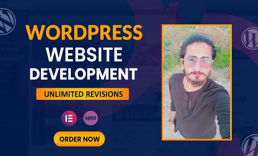 I will do wordpress website development, design or redesign wordpress landing page