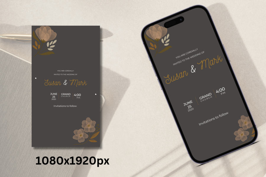 Elegant wedding Invitations+ Modern Wedding Evites to make your Event Memorable