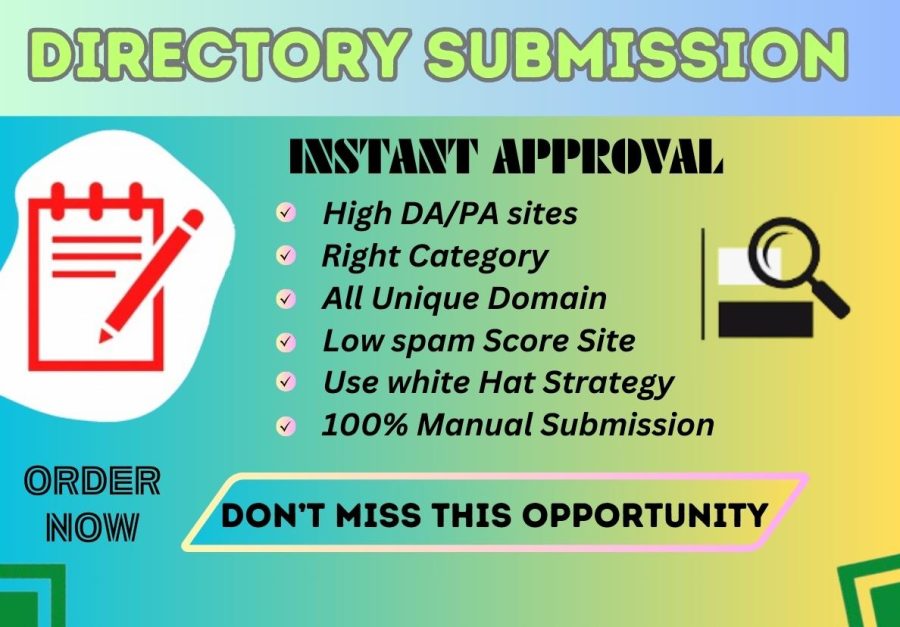 Manually 300 HQ Directory Submissions Backlinks, Niche Relevant for Local SEO 