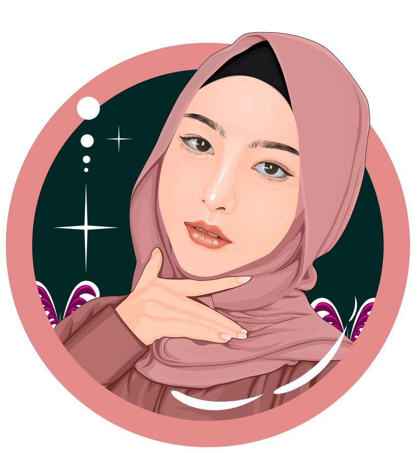 I will draw your face into a cartoon portrait