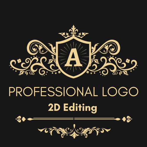 2D Masterpiece creating logo designing posters 