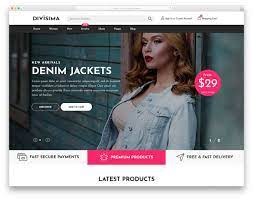 E - Commerce website outline(HTML, CSS, JavaScript) 