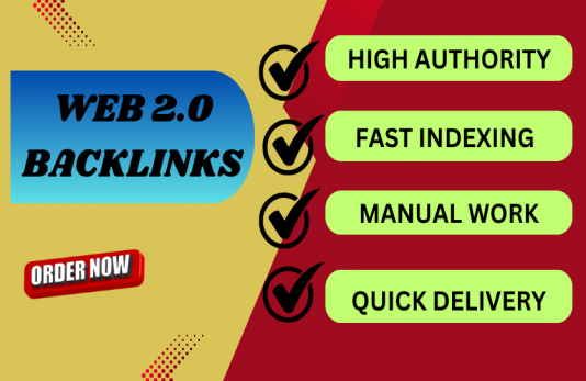 100 HQ Web 2.0 Backlinks Service SEO Boost