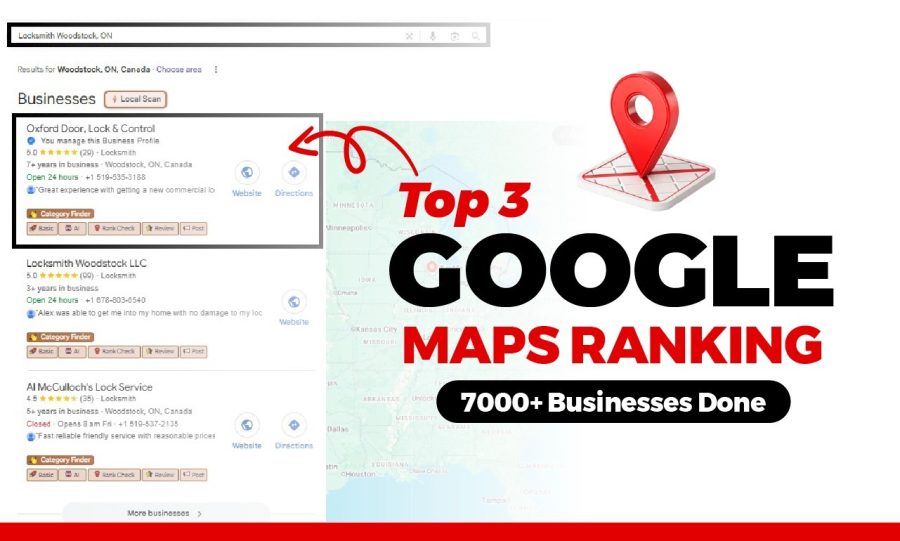 Top 3 Map pack - Google My Business Profile optimization and Local SEO