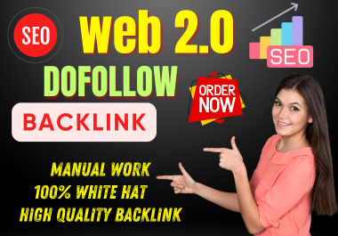 I will create top 200 web 2.0 Do Follow backlinks in high DA site 