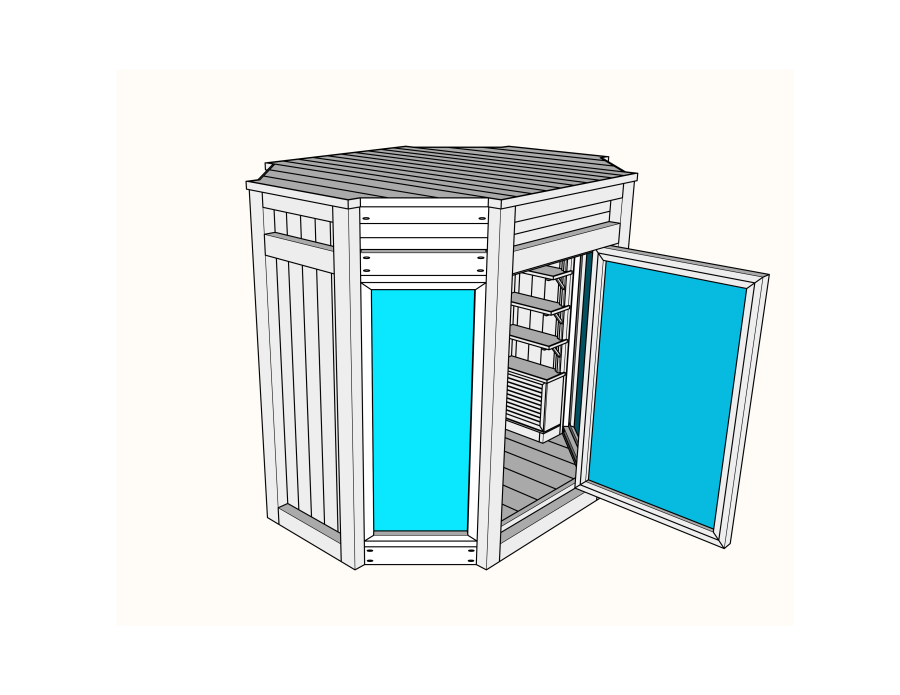 I will design 3D model plan of any woodwork project of your choice