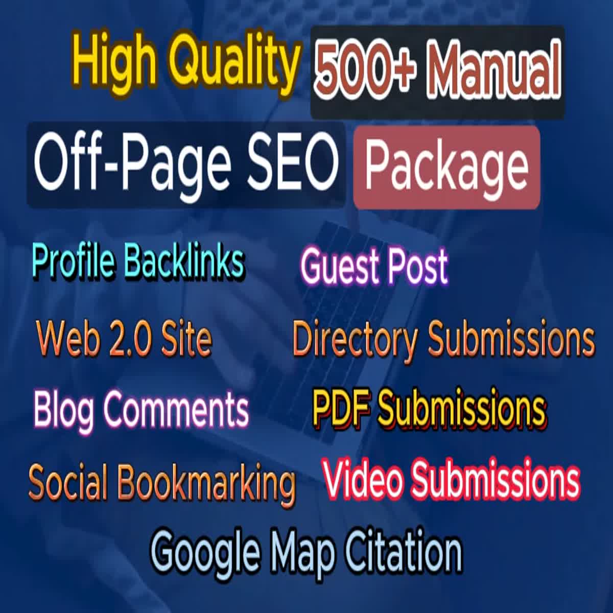 Secure 500+ High-Quality SEO Backlinks - Professional Off-Page SEO Service