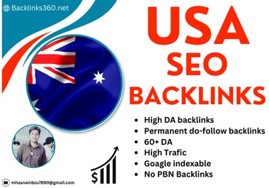 I will provide Austrlia Backlinks 