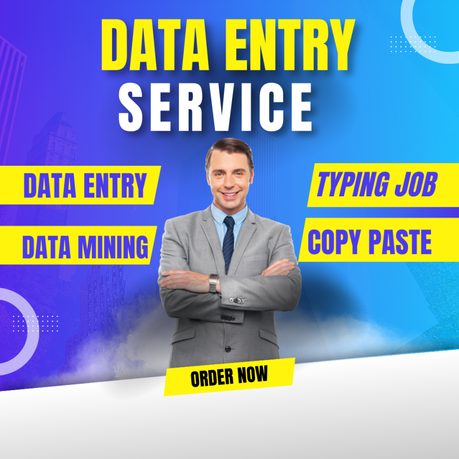 I do work as Data entry, data mining , job typing and copy paste 