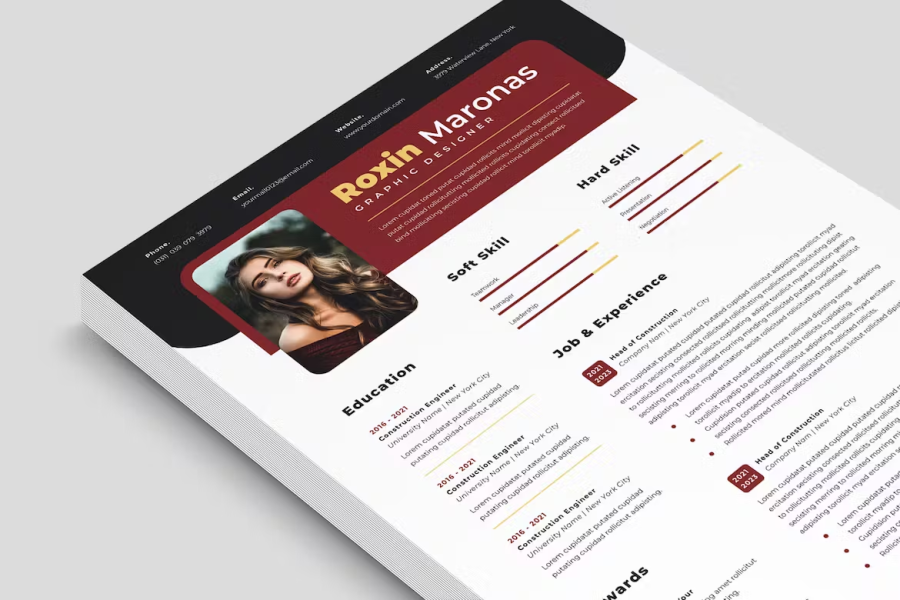 expertly design cv, resume, cover letter, linkedin