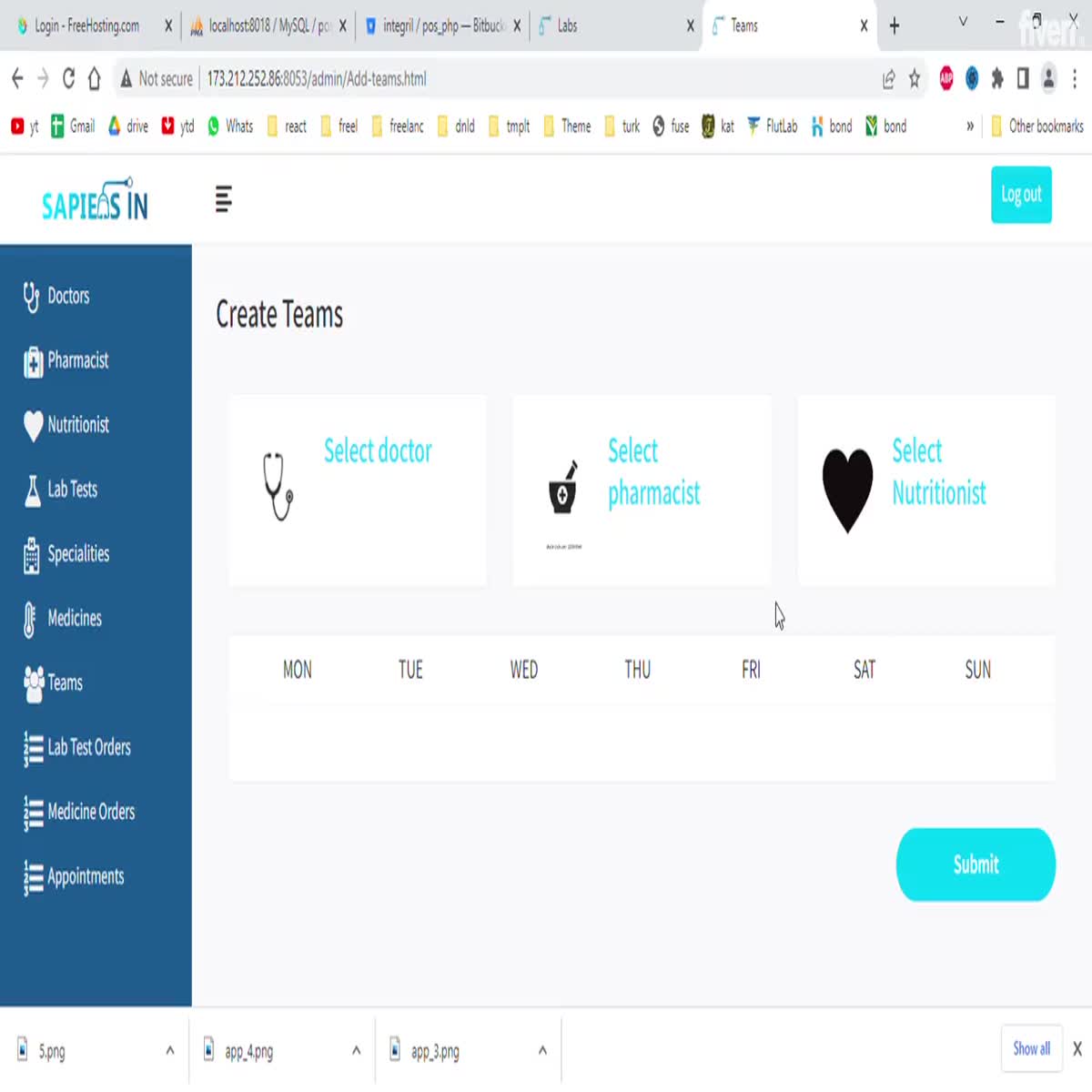I will do web application, website, bug fix in react js, dotnet, c charp, mvc, api and sql, 