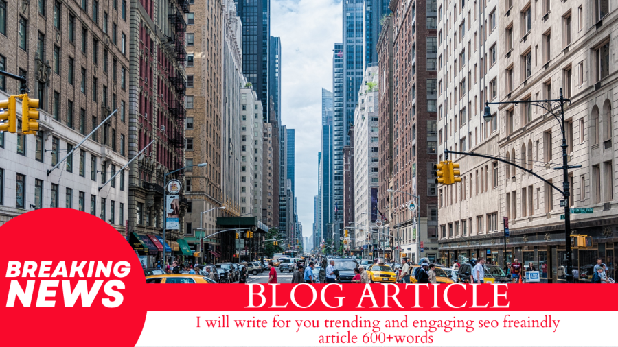 I Will Deliver Daily SEO-Friendly Articles: 600+ Words, Trending Topics, Manually Written, and Image