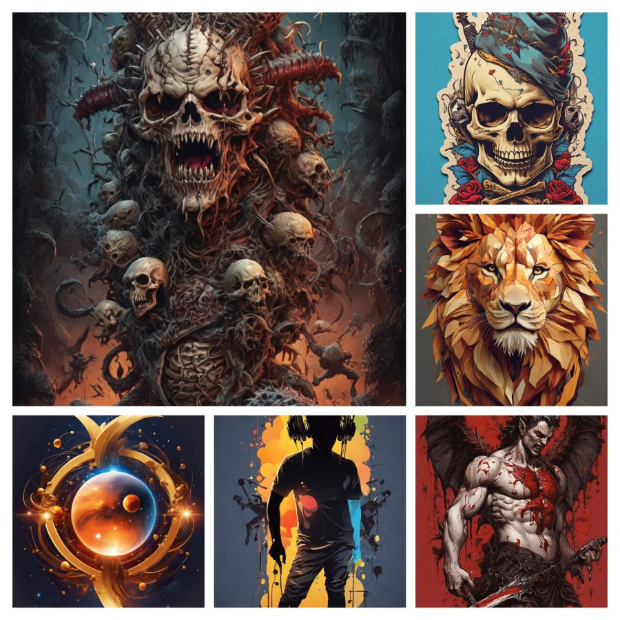 I will do unique graphic t shirt design using midjourney leonardo ai image prompt art generation 