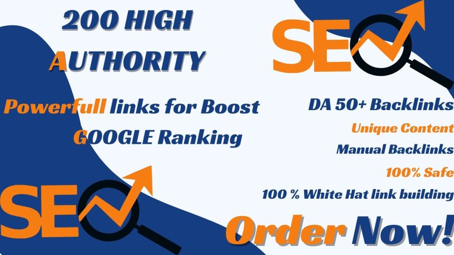 I will Do 200 Mix High Quality Backlinks Manually 