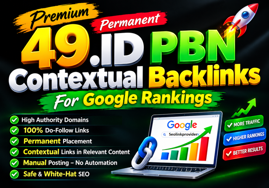 Premium 49 Permanent .ID PBN Contextual Backlinks For Google Rankings