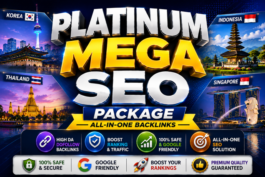 Platinum MEGA SEO Package &ndash; 400 All-in-One Backlinks for Higher Google Rankings