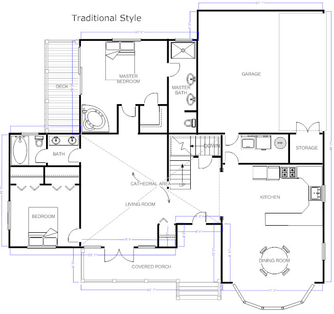 I will design perfect floor plans using autocad