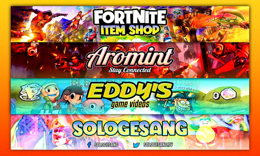 I will design professional Youtube banner for you, Facebook cover, Twitter header & Linkedin