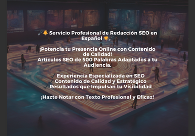 Unlock Your Online Potential: Top-notch Spanish SEO Articles in 500 Words!