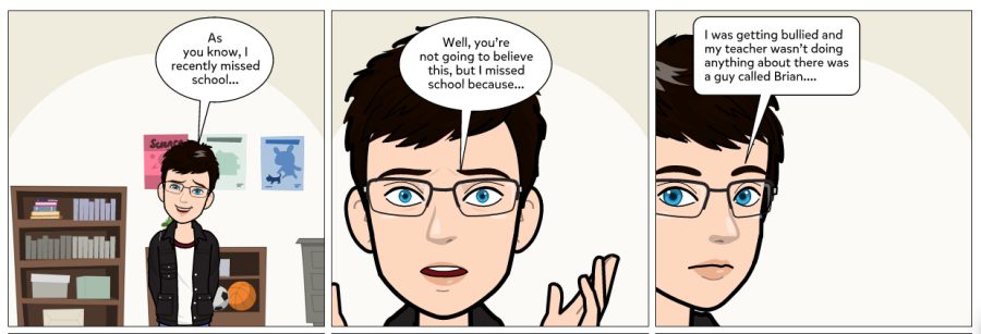 I write and design 5 fully colored comic strips for you