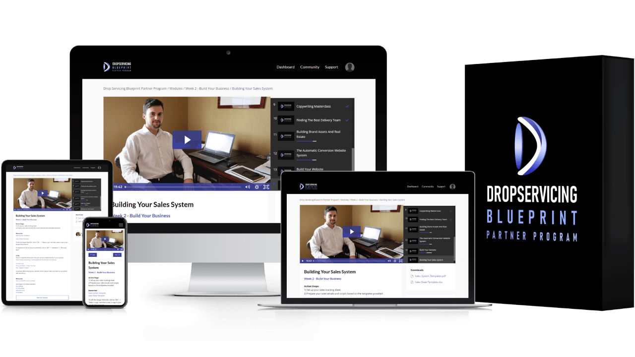 DROP SERVICING BLUEPRINT:- Build, Scale & Automate Your Business