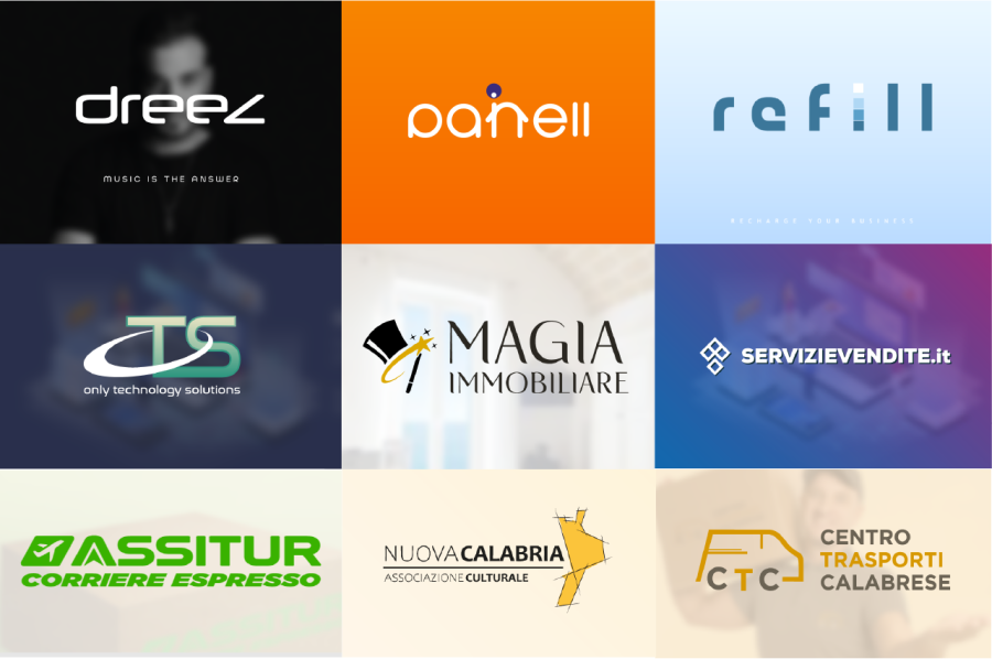 3 Logo Concepts for You - Made in Italy