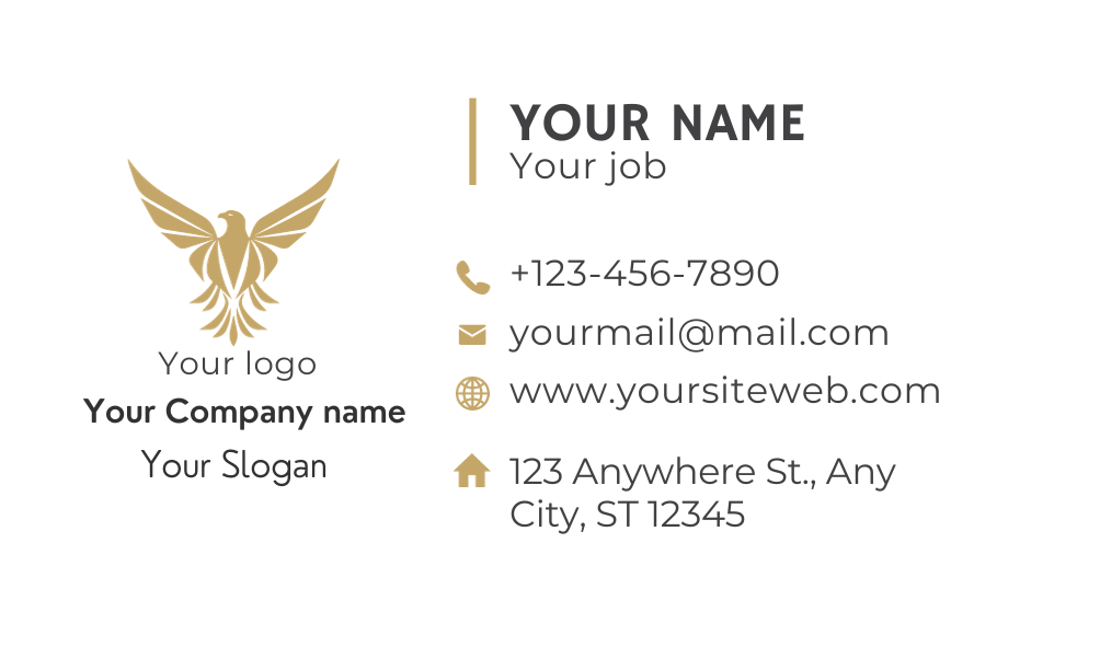 Create your own business card with the design you want now!