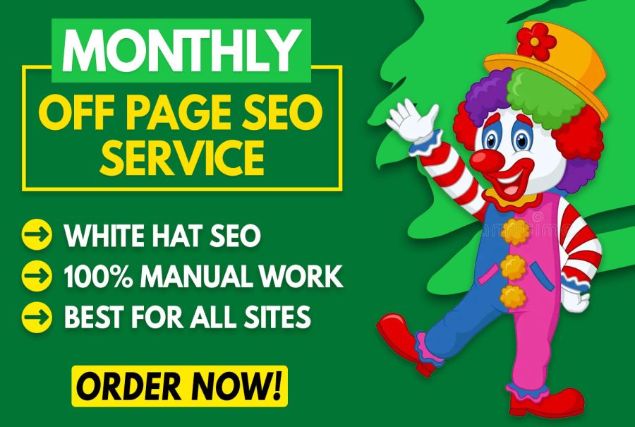3k Backlinks in 30 days off page seo services