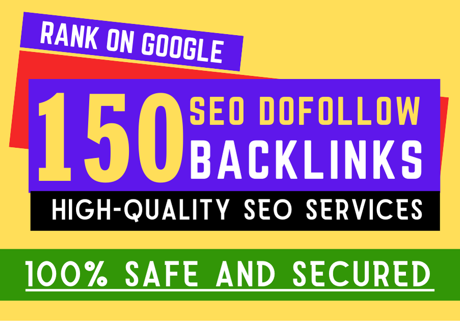 150 backlinks from PR9, blog post, profile links, web2.0, directory many more