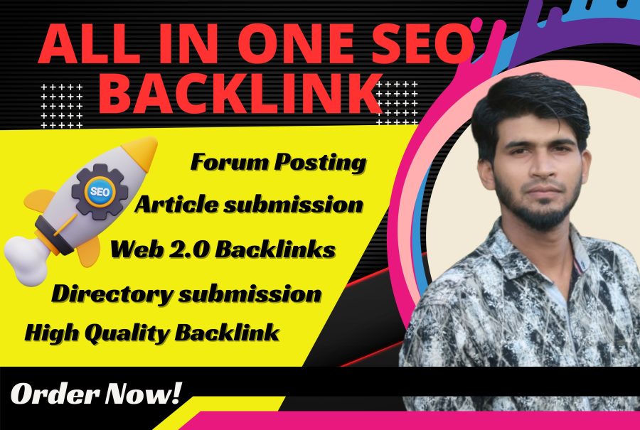 All in One 150+ High Quality mix Backlink, Web 2.0, Directory, Forum,all Backlinks