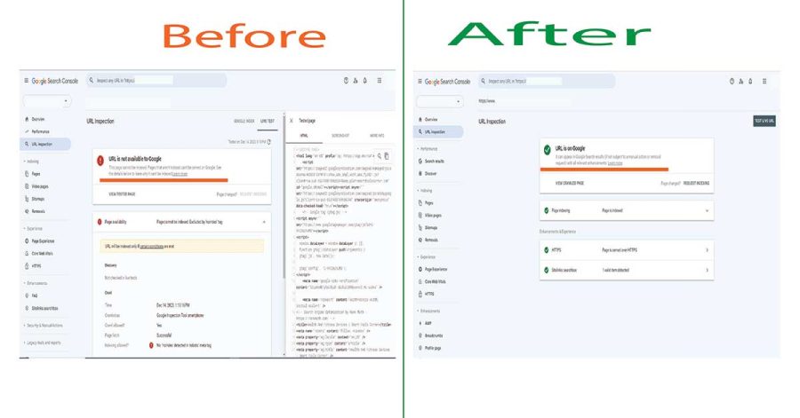 I will Fix technical issues, problems in index coverage, and technical SEO 