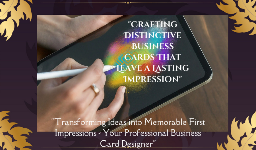 "Crafting Distinctive Business Cards That Leave a Lasting Impression"