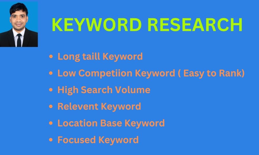 100 keyword Research and 5 Competitor Analysis 