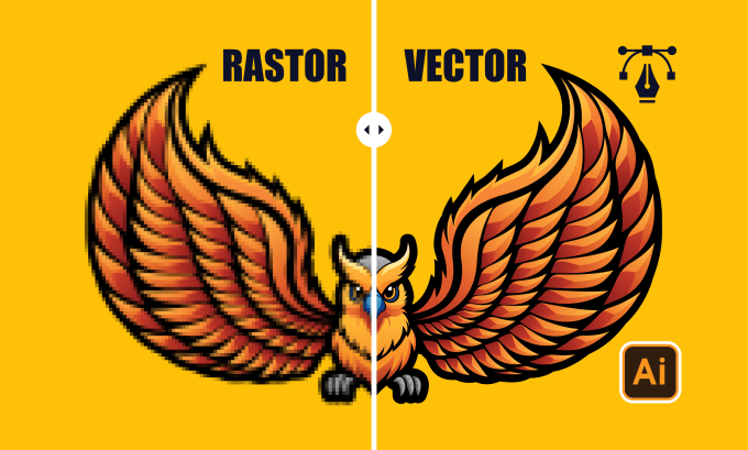 I will convert logo to vector, vectorize image, vector tracing manually