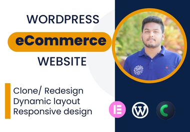 I will Create or Customize eCommerce Website and Design Woodmart, Xstore, Porto theme