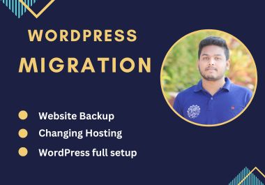 I will migrate, clone, backup, transfer, move your wordpress website in 1 hour