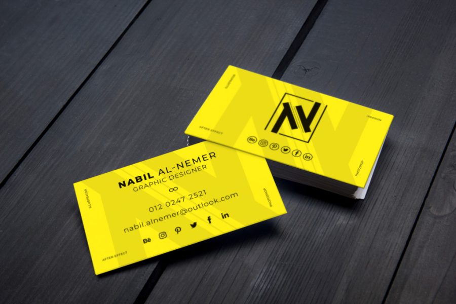 I will do luxury minimalist business card design in 24 hours with logo free mockup 