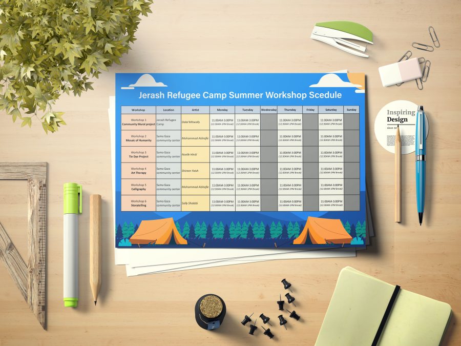 I will design your event schedule / timeline