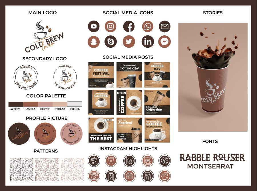 I will design luxury attractive signature logo and branding kits