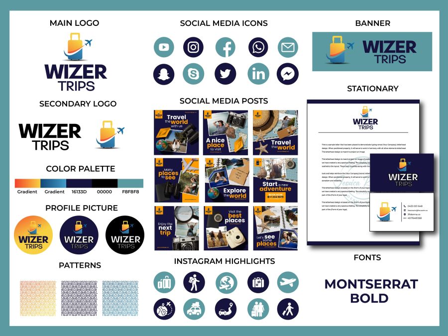 I will design luxury attractive signature logo and branding kits