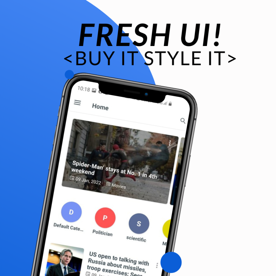 MyNews app - Android News App With Admin Panel (Web-admin-panel PHP .)