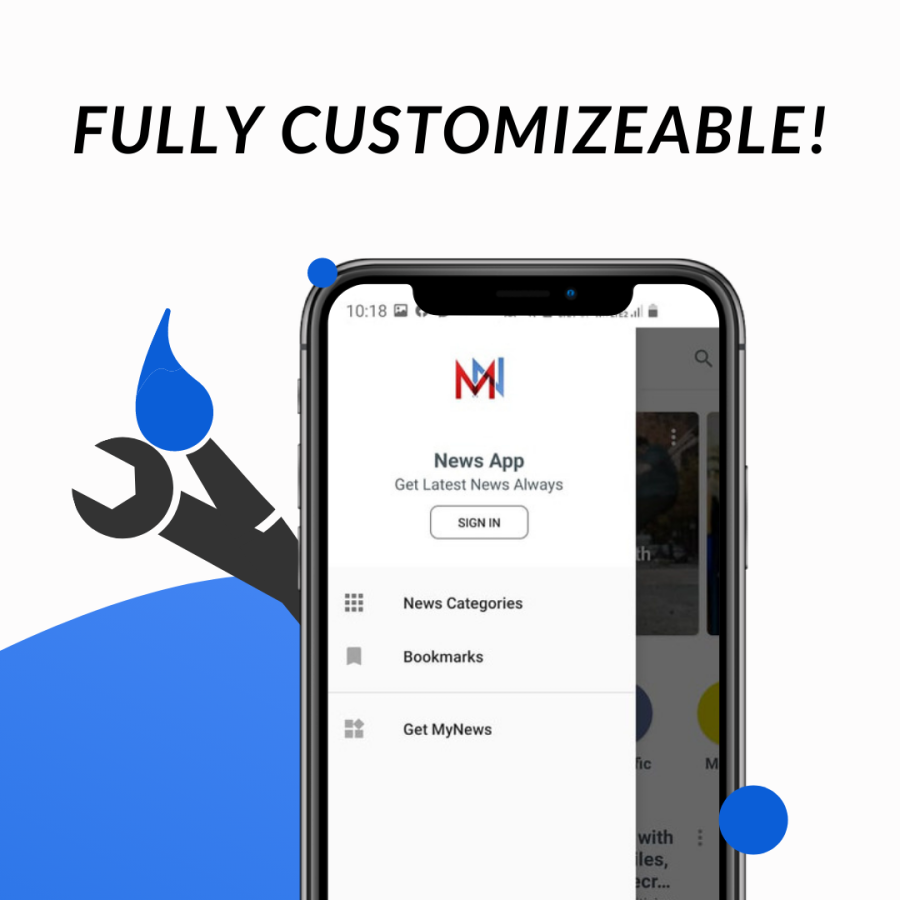 MyNews app - Android News App With Admin Panel (Web-admin-panel PHP .)