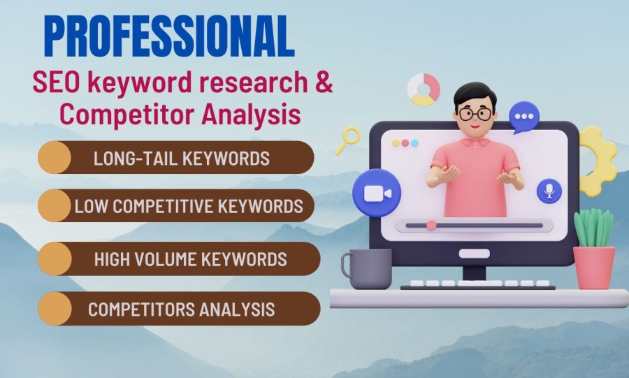 I will do advanced SEO keyword research,competitor analysis and run in depth keyword