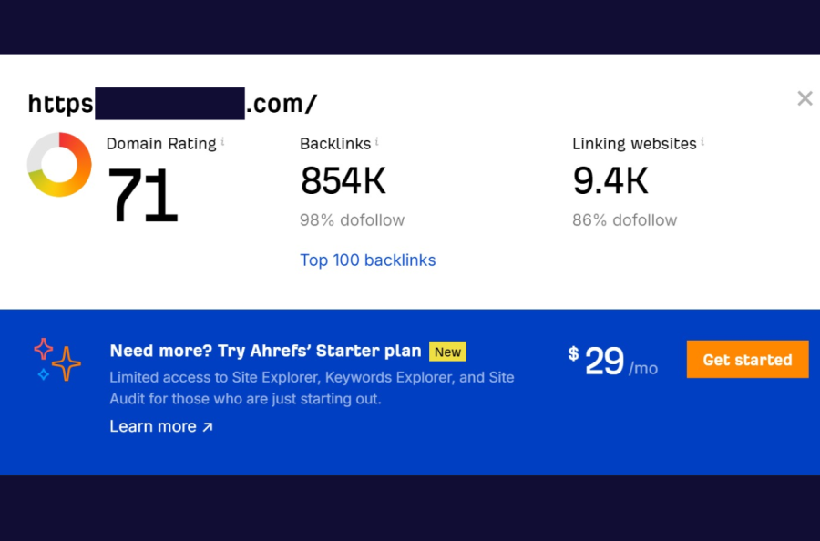 I will increase dr Ahrefs domain rating of your website 70+